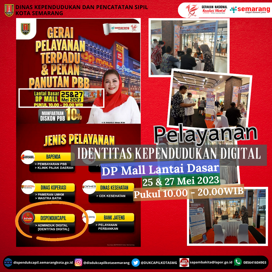 KUNJUNGI STAND IKD DI DP MALL 25 & 27 MEI 2023