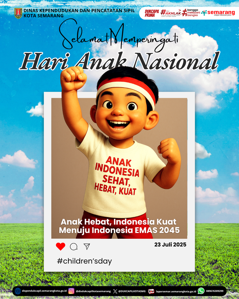SELAMAT HARI ANAK NASIONAL 2025