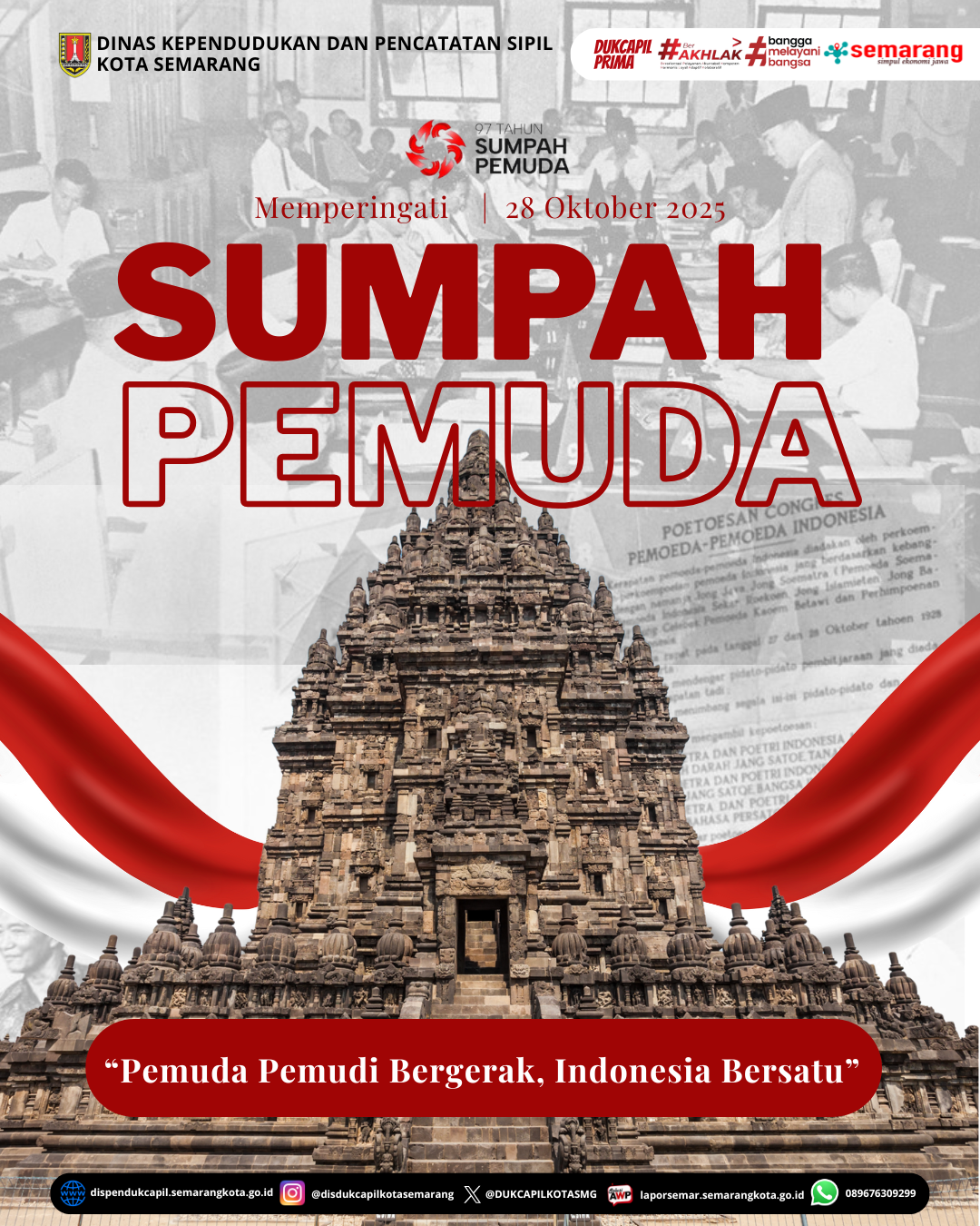 SELAMAT MEMPERINGATI HARI SUMPAH PEMUDA TAHUN 2025