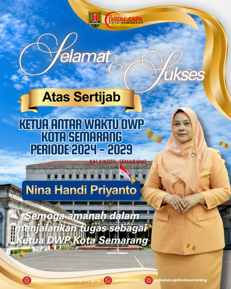NINA HANDI PRIYANTO RESMI JABAT KETUA DWP KOTA SEMARANG