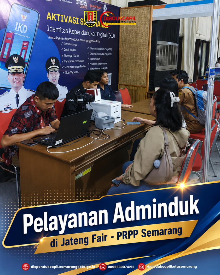 PELAYANAN ADMINDUK HADIR DI JATENG FAIR 2026!