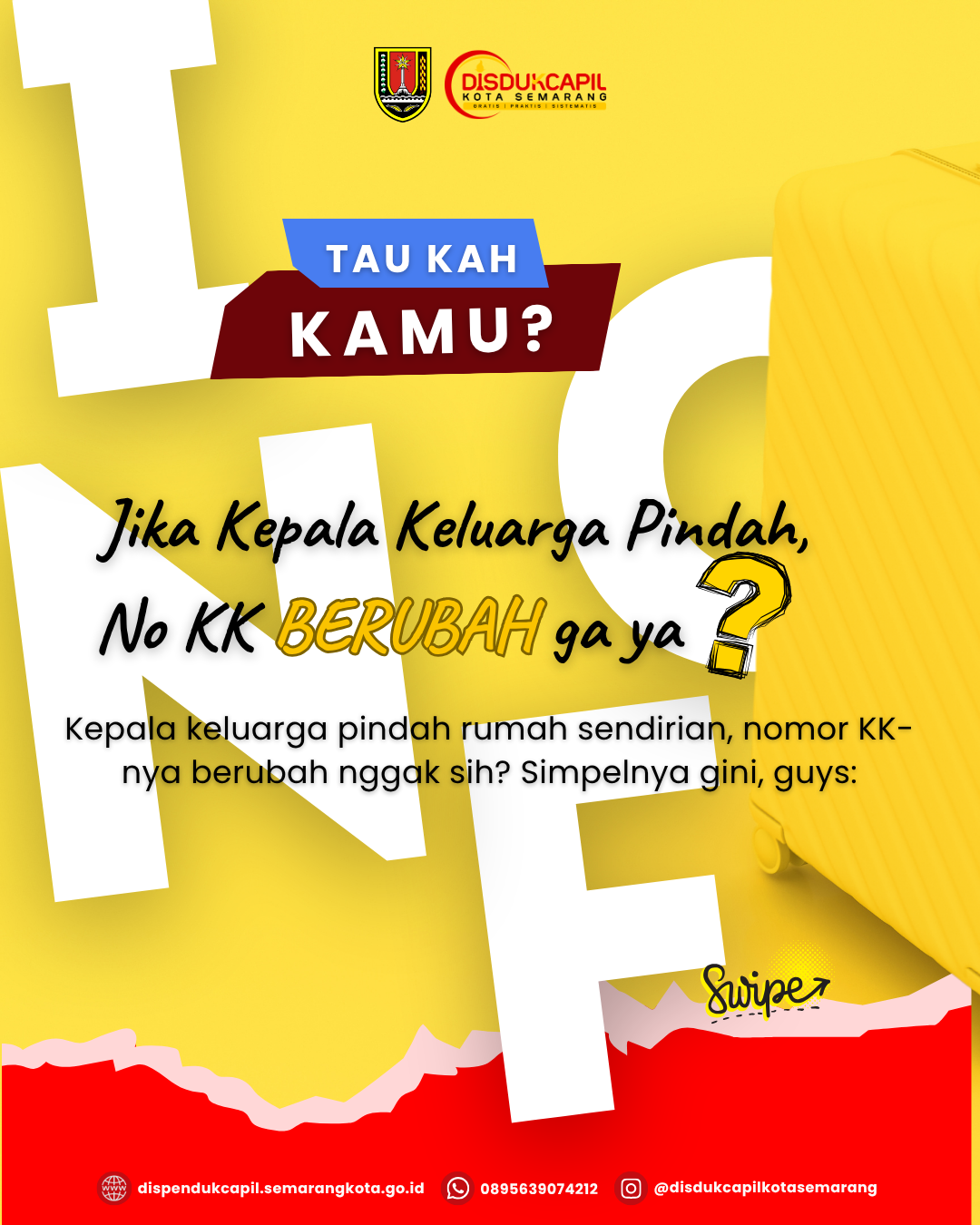 KEPALA KELUARGA PINDAH SENDIRIAN, APAKAH NOMOR KK BERUBAH?