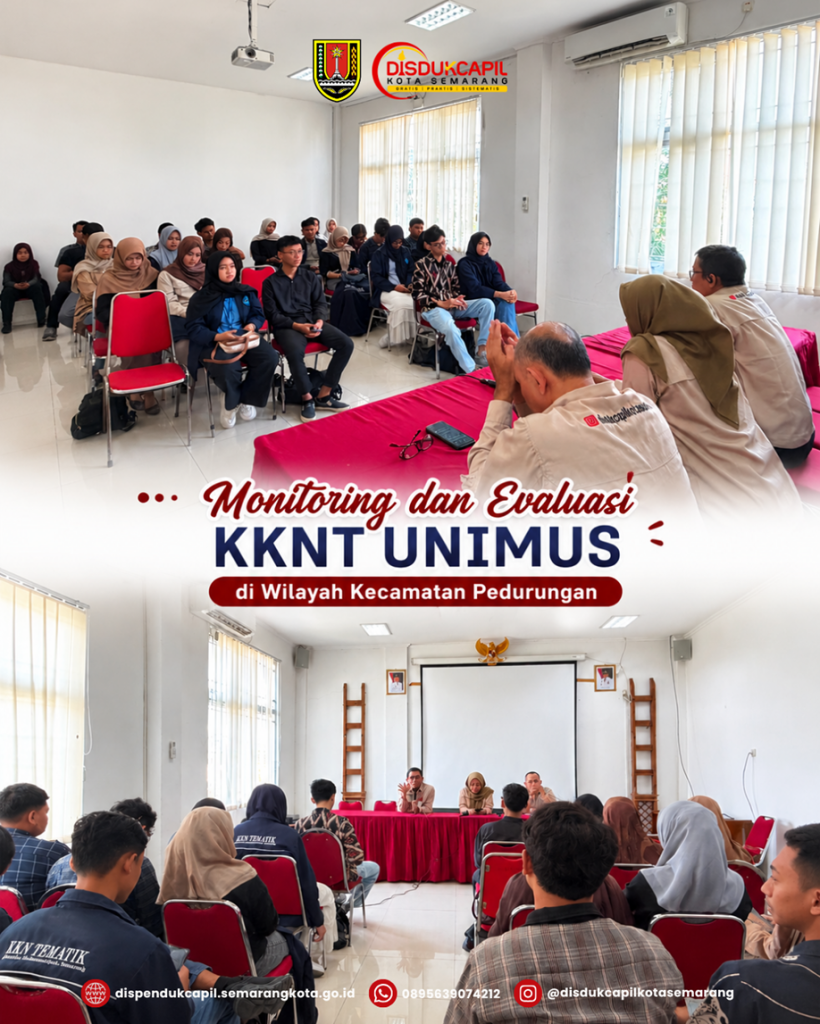 KKNT UNIMUS DORONG WARGA SEMARANG SADAR ADMINDUK